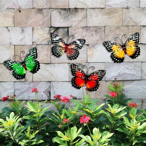 Fali dekoráció pillangó H978