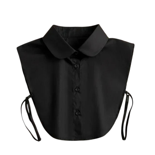 Falsk krage för kvinnor Elegant avtagbar damkrage Klassisk dekorativ krage för tröja blusklänning Snygg modeaccessoar