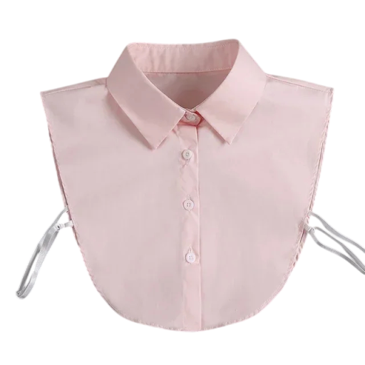 Falsk krage för kvinnor Elegant avtagbar krage Fashionabla damaccessoarer för blus, tröja eller klänning Snygg button-down krage