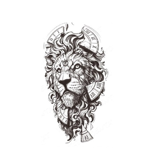 Falso tatuaggio felino