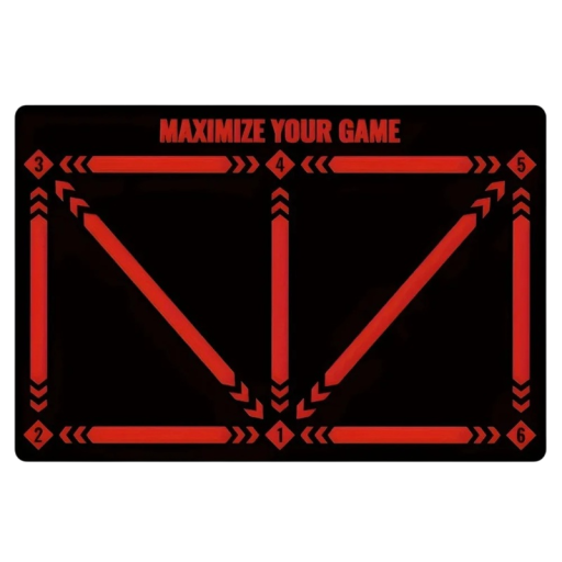 Faltbare Fußball-Trainingsmatte 60 x 90 cm Robuste, rutschfeste und langlebige Oberfläche zum Üben von Technik und Stabilität beim Training