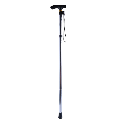 Faltbare teleskopische Stöcke mit 4-Gelenk-System 83 x 12 cm Aluminiumlegierung und Gummispitze T-förmiger Griff Für Wandern und Trekking