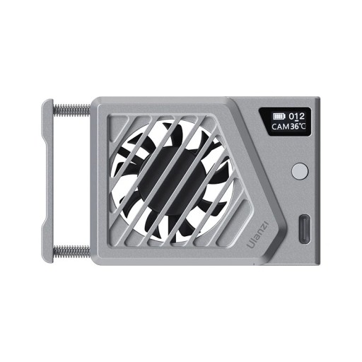 Fan Cooler 9.2 x 5.3 x 2.0 cm for Camera Aluminium Alloy Active Cooling for Sony ZV-E1 R6 Mark II Fujifilm XT4 Nikon