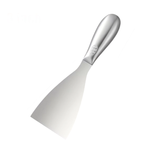 Farbschaber und Spachtel 7,6 cm Klinge 22,7 cm Länge Edelstahl Silber für Trockenbau und Entfernung von Beschichtungen