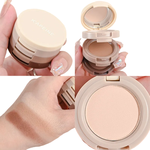 Fard de pleoape Shimmer and Matte 3in1 Fard de pleoape cu trei straturi Pachet compact V203