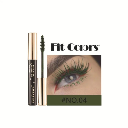 Färgglad vattenfast mascara Mascara med ögonfransförlängande effekt Mascara med stark långvarig färg