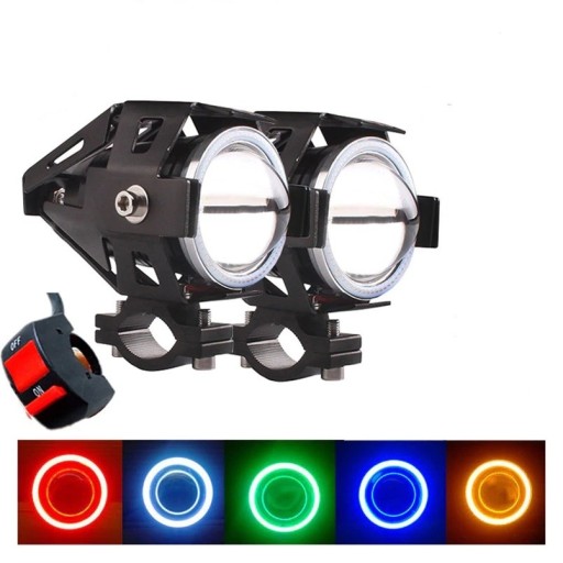 Fari LED per moto 2 pz