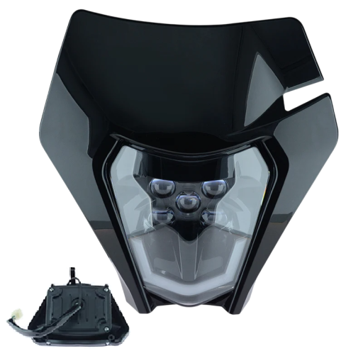 Faróis de Motociclo 5 LED para Enduro 2020–2023 Luz Adicional Poderosa Alcance Prolongado À Prova de Água Barra de Luz para Motociclo