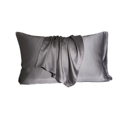 Farvet silkepudebetræk 50x65 cm Naturmateriale Blød overflade Hår- og hudbeskyttelse Elegant design til soveværelset
