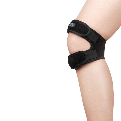 Fascia per ginocchio doppia