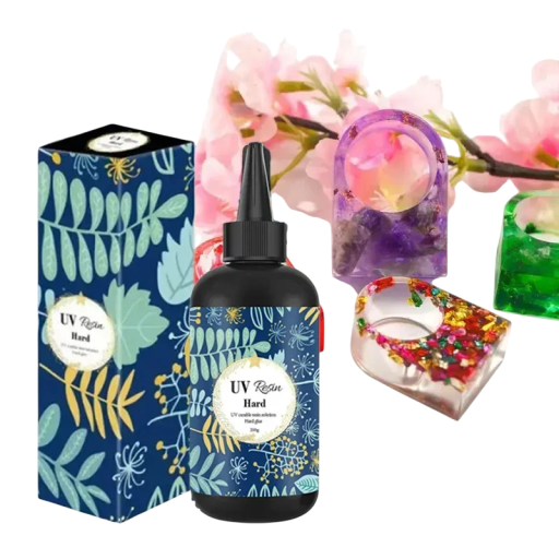 Fast-Drying UV Resin Adhesive Clear Liquid for DIY Jewellery Pendant Decoration Resin Casting Handicraft