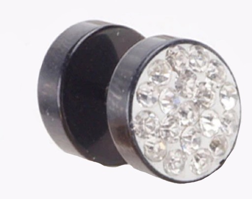 Faux plugs avec zircon