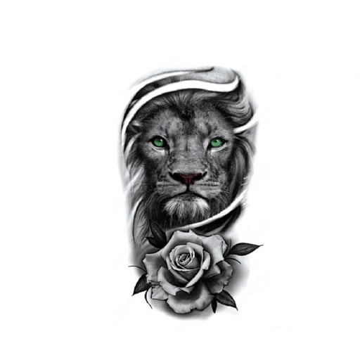 Faux tatouage félin