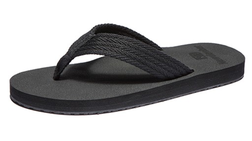 Fekete férfi flip-flop papucs