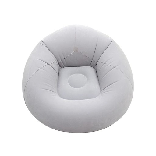 Felfújható heverő 103 x 60 cm Összecsukható könnyű relaxáló ülőhely PVC megerősített anyag Levegőszivárgás elleni szelep