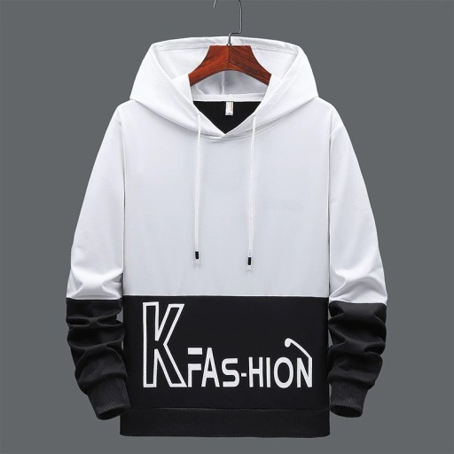 Felpa bicolore da uomo F134