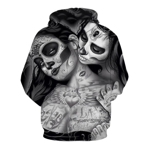 Felpa da uomo con stampa A2522