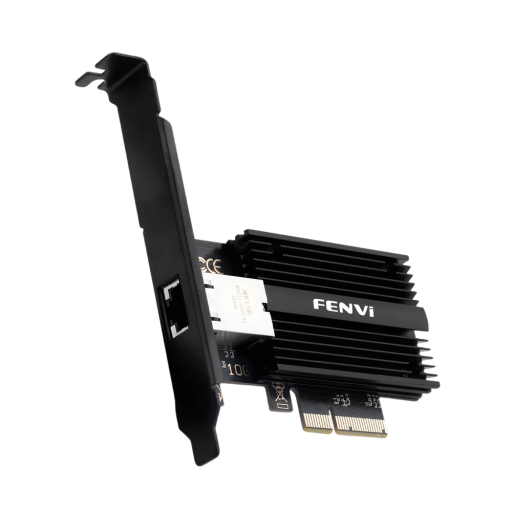 Fenvi PCI-E placă de rețea 10Gbps RJ45 LAN adaptor chip Marvell AQC113 Ethernet 10000Mbps pentru calculatoare desktop Windows 10/11