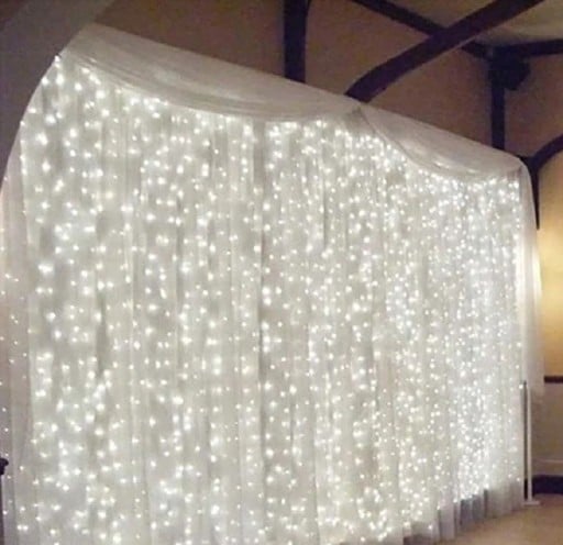 Fény LED függöny 3 x 3 m 300 LED