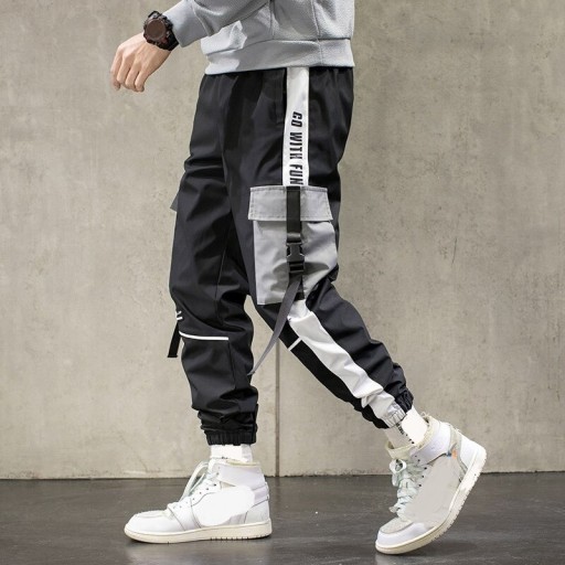 Férfi hip -hop nadrág F1429