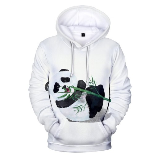 Férfi pulóver panda nyomtatással