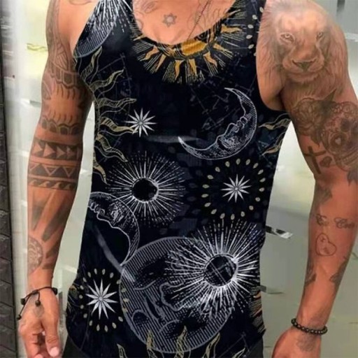 Férfi ujjatlan póló T2022