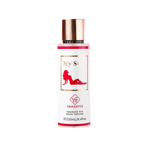 Feromoon Parfum Spray YAMANFEN My Soul met bloemige oosterse geur 250 ml in glazen fles met gouden dop voor mannen en vrouwen