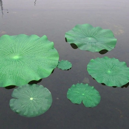 Feuille de nénuphar en plastique