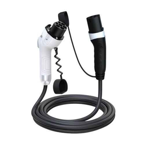 feyree elektromos autókhoz készült töltőkábel GB/T Type 2 háromfázisú 16 A 11 kW IP65 fekete GB/T20234 és IEC 62196-2 csatlakozókkal