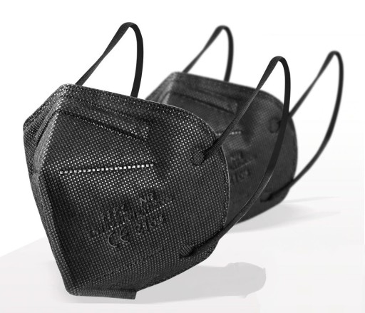 FFP2 Respirator 5 pcs Black