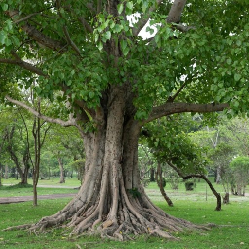 Ficus Religiosa Fíkovník Posvátný 200 db Zöld Srdás Levél Bonsai Szobanövény Otthoni Neveléshez