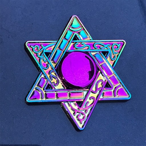 Fidget spinner dúhový E72