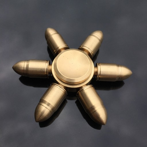 Fidget spinner en métal E61