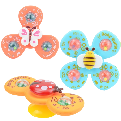 Fidget spinner til børn, 3 stk.