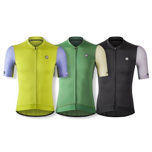 Fietsshirt met korte mouwen en rits, voor fietsen, sport en vrijetijdsactiviteiten unisex