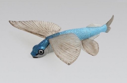 Figur af flyvende fisk