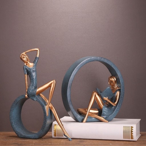Figurine décorative de fille