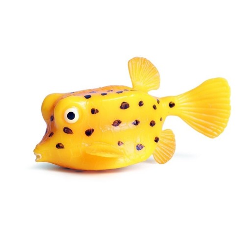 Figurine poisson jaune
