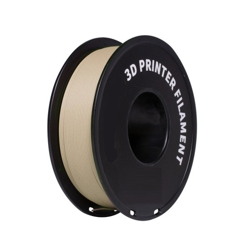 Filamento Wood PLA 1,75 mm 1 kg Refil para Impressora 3D FDM Impressão com efeito de madeira Textura realista 220-240°C Material ecológico