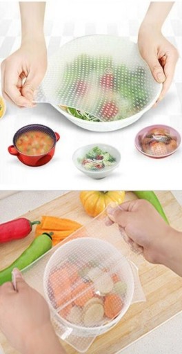 Film en silicone pour aliments - 3 pcs
