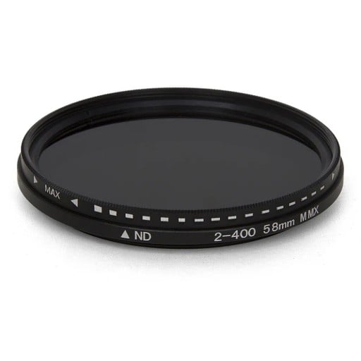 Filtr ND zmienny ND2–ND400 67 mm do obiektywu aparatu Ściemniacz światła Filtr fotograficzny Akcesoria do lustrzanek cyfrowych i aparatów