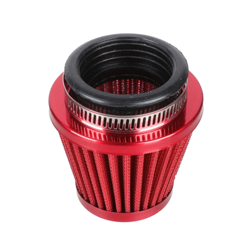 Filtro de aire para motocicleta de tubo de 45 mm Altura 8 cm Filtro deportivo universal para admisión de motor Scooter ATV Quad Repuesto