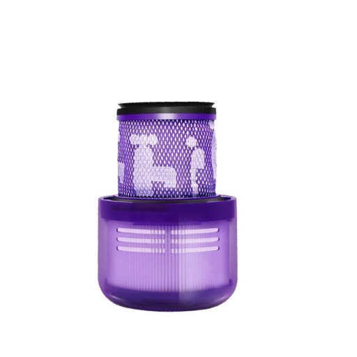 Filtru 9,1×5,4×12,9×6,8 cm violet din plastic piesă de schimb pentru aspirator Dyson V11 Animal V11 Torque Drive V15 Detect Cyclone
