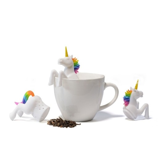 Filtru de ceai din silicon unicorn
