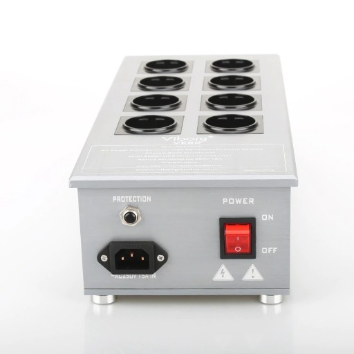 Filtru de rețea HiFi cu 8 prize