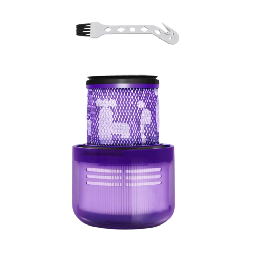 Filtru HEPA 13 x 9 x 6,7 cm pentru Dyson V11 Animal V11 Torque Drive V15 Detect Omulet de schimb Spălabil Eficiență ridicată