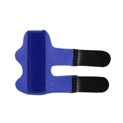 Fingerskinne 8,2×11,5 cm Aftrækkerskinne Hammerskinne til pegefinger langefinger og ringfinger Smerter gigt Forstuvninger