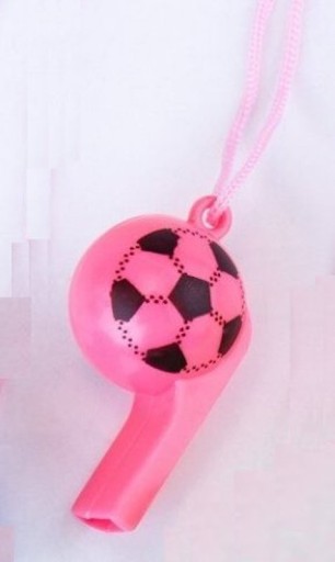 Fischietto pallone da calcio
