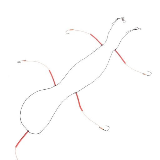 Fiskelokke med 5 kroge