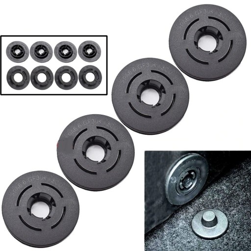 Fixation de tapis de voiture 4 pcs
